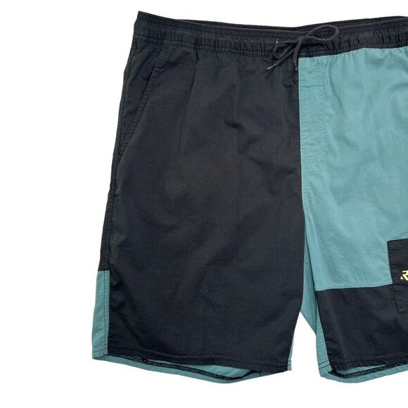 Vintage Rip Curl Men's Color Black Swim Trunks - Picture 4 of 12